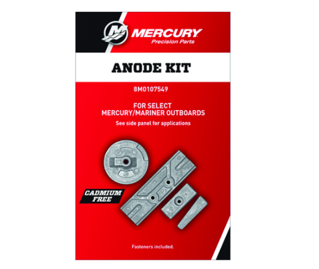 Bild på Anode kit Alu. Mercury F75-150